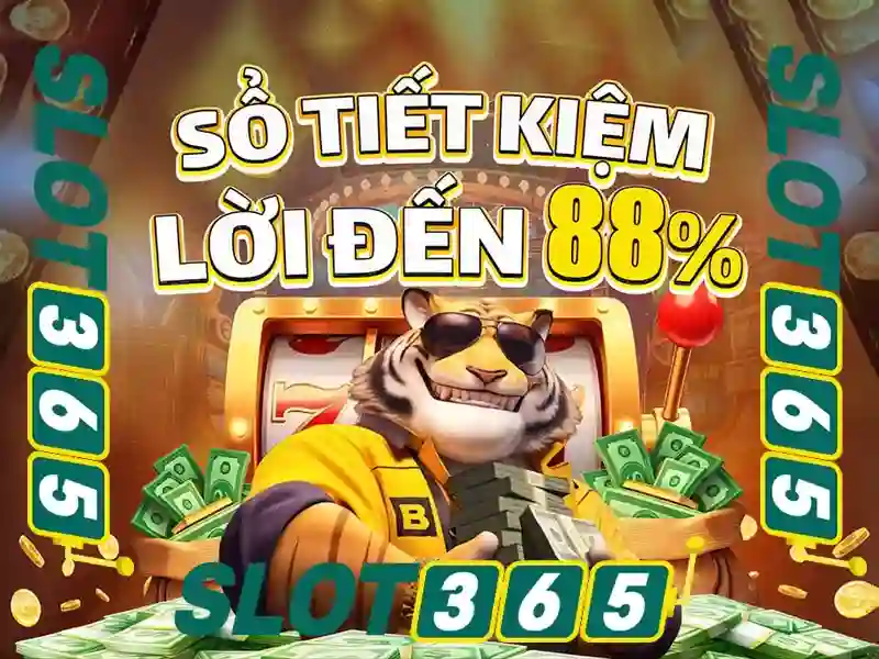 Giao diện trang chủ Slot365 với thiết kế hiện đại và nút đăng ký nổi bật